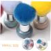 HONMEET Nail Cleaning Brush Nail Brush Nail Duster Nail Scrubber Nail Art Brush Manicure Brush Nail Scrub Brush Nail with Handle Nail Supplies Nail Dust Brush Corrugated Silk Nylon Wool - Buy Online on GoSupps.com