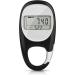 Flintronic 3D Step Counter Pedometer - Accurate Walking Tracker for Seniors & Kids | Calorie Consumption Meter - Black - Buy Online on GoSupps.com