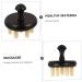 Magiclulu 3 STK Massager & Gua Sha Brush Set - Sandalwood Hair Cleaning & Back Massage Comb - 6x6cm - International Shipping - Buy Online on GoSupps.com