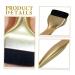 Ultra Thin Portable Foundation Brush - Hemoton Makeup Liquid Brush for Flawless Application | Smudge Brush | 16.20X3.50X1.20CM Golden - Buy Online on GoSupps.com