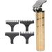 Professional Hair Clipper Cordless Electric T-Blade Trimmer Shaver with Copper Motor Fast Cutting Low Noise Ergonomic Design Suitable for Travel - Buy Online on GoSupps.com