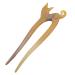 Marycrafts Buffalo Horn Kitty Hair Fork Hair Pin Hair Accessories Light Shade