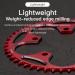 YBEKI 110 BCD Chainring - 42T Black | Round Narrow Wide Single Chainwheel for 8-12 Speed Road Bike - Buy Online on GoSupps.com