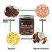 Natural Coffee Body Peeling & Dead Sea Salt Scrub | Anti-Cellulite Exfoliation for Men & Women - Buy Online on GoSupps.com