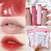 Tinted Lip Balm 3 Colors Mirror Hydrating Jelly Lipstick Long Lasting Moisturizing Tinted Lip Balm Non-sticky Vivid Color Glossy Lip Gloss Lip Makeup - Buy Online on GoSupps.com
