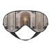 Marble Mural Print Ultra-Soft Light-Blocking Eye Mask for Optimal Comfort and Restful Sleep