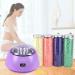 Digital Portable Electric Wax Warmer 16.9oz for Hair Removal - Violet with See-Through Cover - Buy Online on GoSupps.com