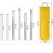 Skyrro Stainless Steel Ear Wax Cleaner Set - Yellow Earpick Remover Spiral Tools - Buy Online on GoSupps.com