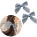 Limtula Cute Flat Clips Hairpin -Style Balletcore Headdress Bunches Accessories Lace knot Cute Headdress Blue - Buy Online on GoSupps.com