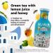 Yamas Honey & Lemon Iced Green Tea - 360ml Glass Bottle | Low-Calorie, Gluten-Free & Vegetarian-Friendly - Buy Online on GoSupps.com