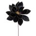 Vickerman 705308-22" Black Velvet Sheen Glitter Trim Poinsettia Spray (4 Pack) (RG223317)