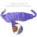 Weighted Lavender Eye Mask for Relaxation and Relief - Perfect Gift for Mom, Dad, Women, Men - Aromatherapy Lavender Eye Pillow for Sleeping, Yoga, Headache, Migraine, and Dry Eyes - Buy Online on GoSupps.com