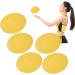 Verdant Touch Grip Ball Set - 5 Silicone Hand Grips for Wrist Exercise & Strength Training - Yellow Oval Egg Shape Massage Strengthener - Buy Online on GoSupps.com