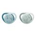 NUK for Nature Orthodontic Pacifier  0-6M  2 Pack  Marbled 1 Count (Pack of 1)