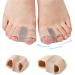 Bunion Corrector Toe Spacers with Gel Lining - Breathable Fabric, Double Loop Design - One Size Fits All - Buy Online on GoSupps.com