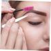 POPETPOP 12 Sheets waterproof eyebrow stickers eyebrow water transfer artificial eyebrows false eyebrows for 1 count (Pack of 1) Black - Buy Online on GoSupps.com