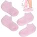 Moisturizing Socks for Soft Skin | ANGGREK Exfoliating Anti-Cracking Pedicure Socks (XL 42-44) - International Shipping Available - Buy Online on GoSupps.com