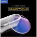 Buy Rectangular Anti Blue Light Goggle Computer Reading Glasses UV400-9195 (C1) - Protect Your Eyes from Digital Strain | Worldwide Shipping - Buy Online on GoSupps.com