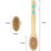 4PCS Dual-Sided Wet and Dry Body Brush Set for Cellulite Massage | Long and Short Handle Shower Brushes for Lymphatic Drainage - Buy Online on GoSupps.com