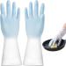 Kitchen Gloves | Reusable Cleaning Gloves for Household Rubber Cleaning Gloves Kitchen Dishwashing Glove Non-Slip Cleaning Gloves for Kitchen Cleaning Painting Proidl Blue - Buy Online on GoSupps.com