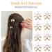 10 Pcs Mini Pearl Hair Claw Clips with Flower Design - Girls Dance Clips & Sweet Hair Accessories - Buy Online on GoSupps.com