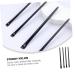 Buy 1 Set Eyeliner Makeup Tools - Oblique & Angled Brushes for Perfect Eyeliner | International Shipping - Buy Online on GoSupps.com