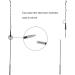 Horse Lunge Whip & Training Stick - 5.9ft with Detachable 6.3ft Drop - Ideal for Dogs and Horses - Black Color - Buy Online on GoSupps.com