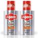Alpecin Tuning Shampoo 2x 200ml - Dark Caffeine Shampoo for Men | Supports Natural Hair Growth and Color | Covers Early Grey Hairs | Made in Germany - Buy Online on GoSupps.com