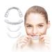 WTTFC 2 Pairs Cosmetic Teeth Temporary Dental Repair Veneers Temporary Dentures Instant Veneers Deans For Fixing The Filling Of A Missing Broken Tooth With Box