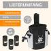 Amathing Dog Training Feed Bag - 60 Feces & Treats | 15x14 cm Black Clip & Stretch Opening - Buy Online on GoSupps.com
