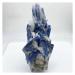 Natural Crystal Rough 1PC 150G-330G Natural Raw Cyanite Quartz Crystal Cluster Blue kyanite Rough Stone for Decoration Stone Mineral Specimen 1pc 215g-235g