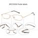 Lightweight Portable Metal Reading Glasses 2pk - 1.0 Diopters Gold | Pocket Case | For Men & Women - International Shipping Available - Buy Online on GoSupps.com