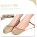 Healvian 4 Pairs Half Palm Toe Sleeve & Insoles for Ladies & Men's Pumps - Ballet Toe Pads & Sweat-Absorbing Socks - Buy Online on GoSupps.com