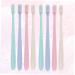 Minkissy Travel Toothbrush Set - 2 Boxes of 8 Family Toothbrushes with Soft Fur Travel Cases & Caps - Perfect for International Shipping - Buy Online on GoSupps.com