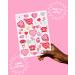 xo  Fetti Valentine's Day Temporary Tattoos - 54 Hot Pink Foil Styles | V-Day Party Decoration  Galentines  Party Favor  Be Mine  Candy Heart  Vday Supplies  XOXOs - Buy Online on GoSupps.com