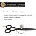 Purple Dragon 5.5 Inch Professional Hair Scissors Set - Sharp Hairdressing Scissors for Men & Women Barbers & Beginners - Perfect Haircut Tool in Black - Buy Online on GoSupps.com