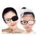 Silk Amblyopia Eye Patch for Adults and Kids - Treat Lazy Eye and Strabismus (Black) - Buy Online on GoSupps.com