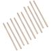 10PK Wooden Bird Perch Canary Budgie Cockatiel Parrot Bird Cage Accessory 12" Small (12") 10PK