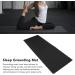 ANGGREK Grounding Mat | Black PU Yoga Grounding Sheet with 5M Cable - Improve Sleep & Reduce Stress - Buy Online on GoSupps.com