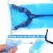 Gakonp 125Pcs Disposable Tattoo Clip Cord Covers - Blue Plastic Sleeves for Power Cord Protection - Buy Online on GoSupps.com