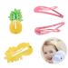 100 Non-Slip Snap Hair Clips - Sweet Color Metal Hair Accessories for Girls & Women - Buy Online on GoSupps.com