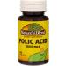 Nature's Blend Folic Acid 1000mcg - 100 Tablets for Health & Wellness - Buy Online on GoSupps.com