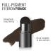 Eyebrow Stamp Kit with 10 Stencils - Waterproof Brow Pomade for Perfect Brows | Long Lasting, Pigmented & Easy to Use - Black Brown - Buy Online on GoSupps.com