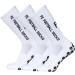 Taruor Unisex Football Socks for Kids & Men | 3 Pairs Anti-Slip Compression Stockings for Outdoor Sports & Running (Size 39-46) - Buy Online on GoSupps.com