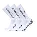Lixada football socks for men and women breathable non-slip sports socks sweat elastic durable universal for football cycling marathon climbing 3 pairs (39-46) 01-White (3PC)