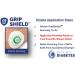 Dexcom G7 GripShield - Flexible Reusable CGM Armor for Accidental Bump Protection (Aqua) | International Shipping Available - Buy Online on GoSupps.com