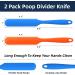 Artreeiger 2 Pack Silicone Poop Knife Set - Funny Gag Gifts for White Elephant & Prank Parties - Buy Online on GoSupps.com