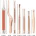 Earwax Removal Kit LED Light Ear Curette Tools Stainless Steel Ear Cleaner for Children and Adults Tweezer Earpick Exfoliator Cleansing Tools Set with Storage Box Rose Gold 8 Pcs (rose gold) - Buy Online on GoSupps.com