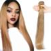 SEGO Brazilian Human Hair Bundles Straight Virgin Weave Brazilian Extensions 100% Human Hair Honey Blonde 8" Bundle