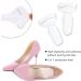 4 Pcs Silicone Heel Cushion Inserts - Anti-Slip Shoe Pads for Women's High Heels - Buy Online on GoSupps.com